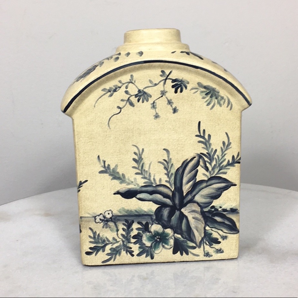 Vintage Asian Fusion Vase Decorative Piece